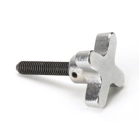 Aluminum Hand Knob, 5/8-11 X 3 Steel Screw